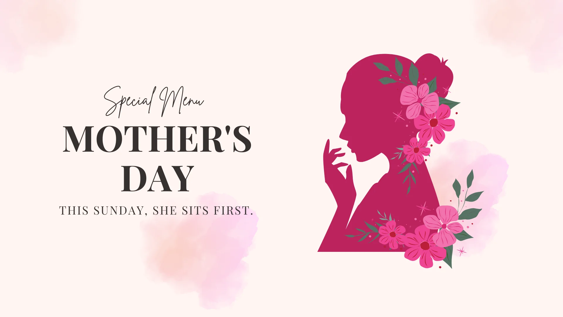 Mothers Day Special Menu