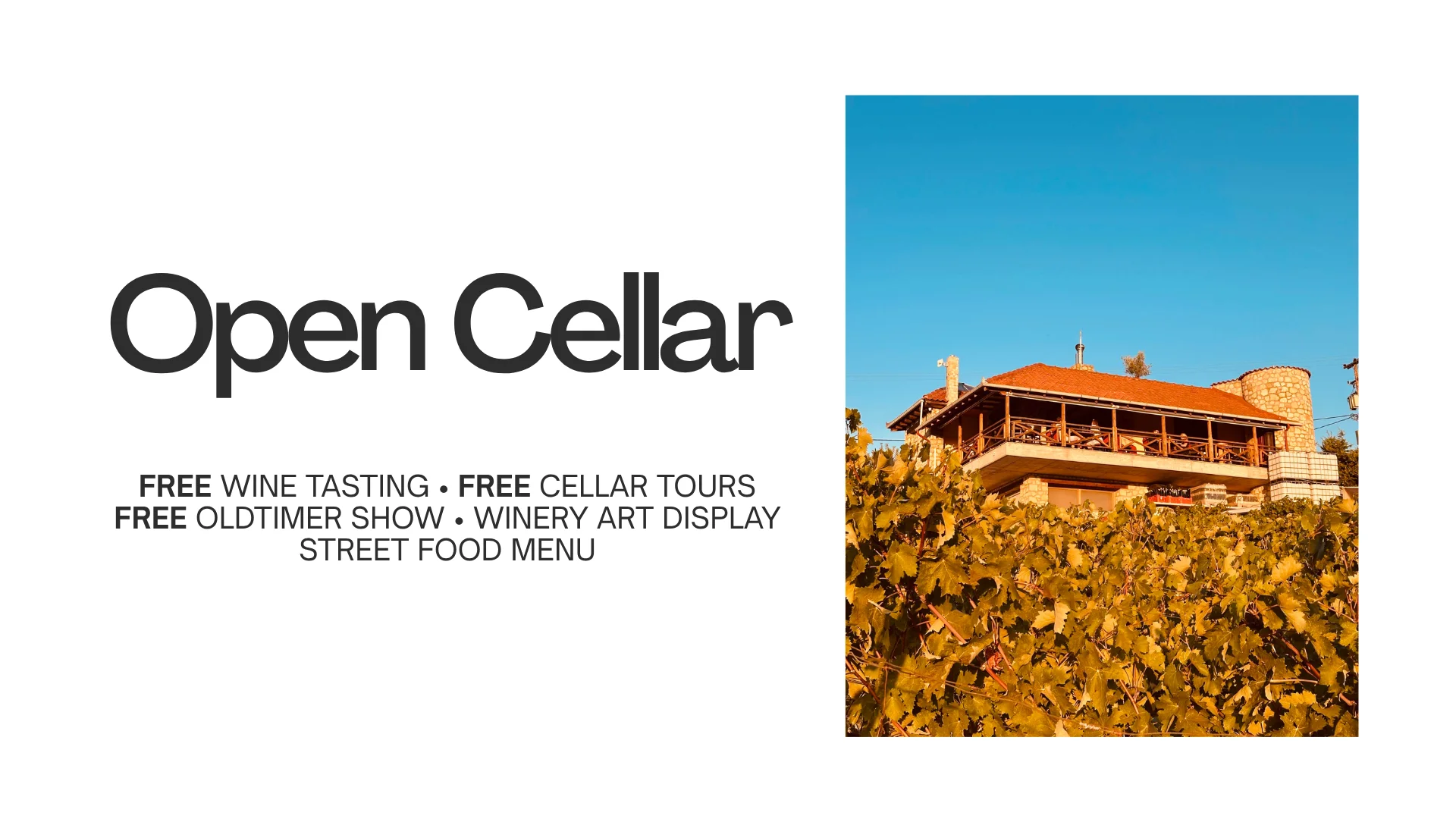 Open Cellar Days