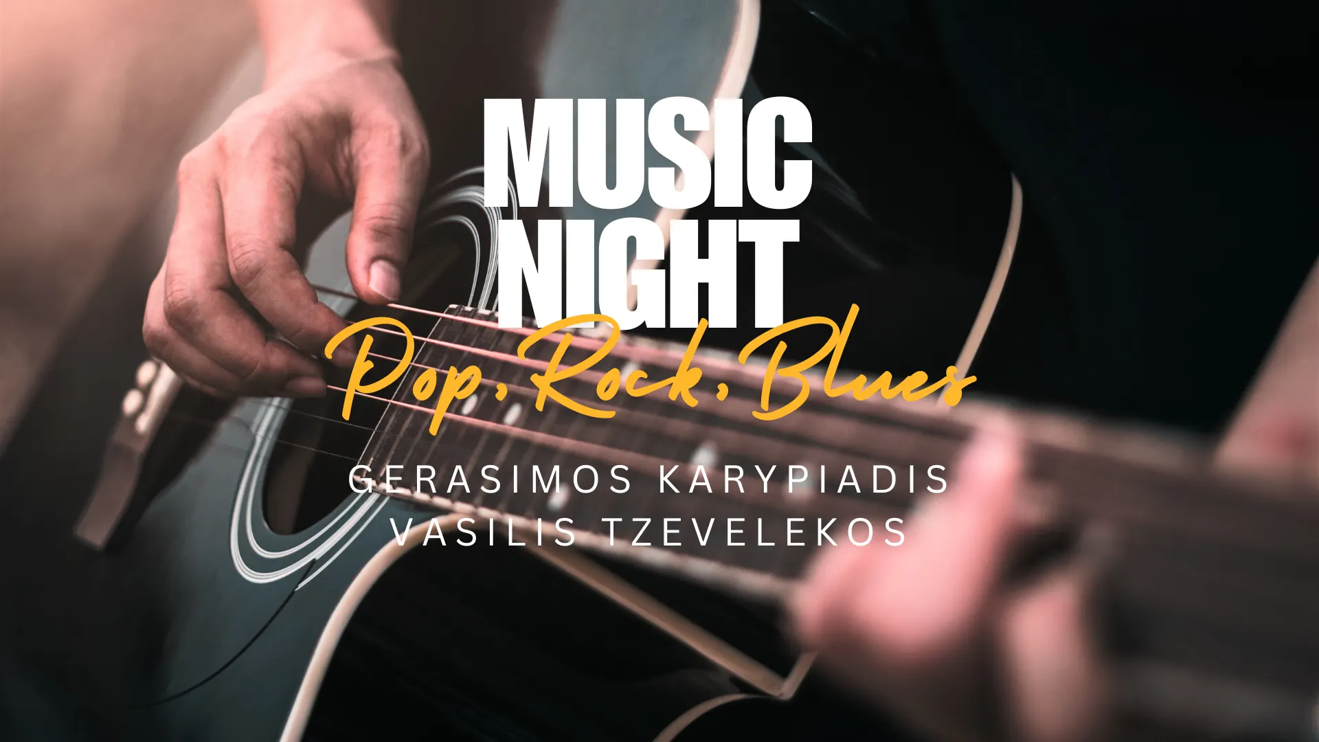 Live Music: Gerasimos Karipiadis & Vasilis Tzevelekos