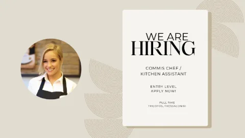 Commis Chef — Kitchen Assistant